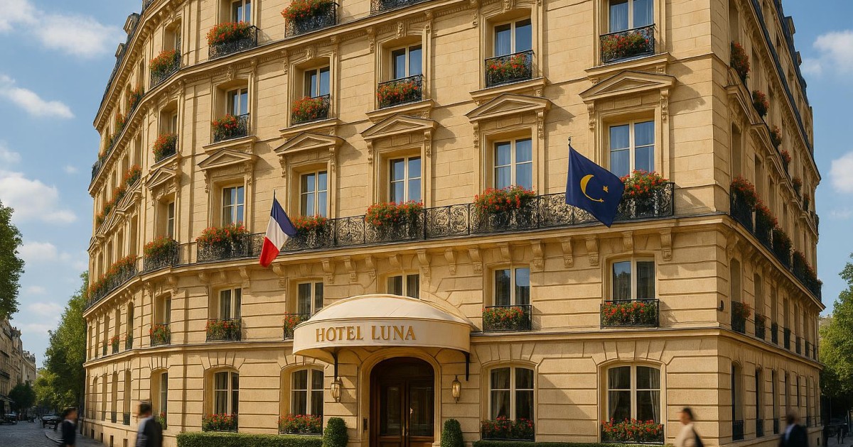 Facade Hotel Luna